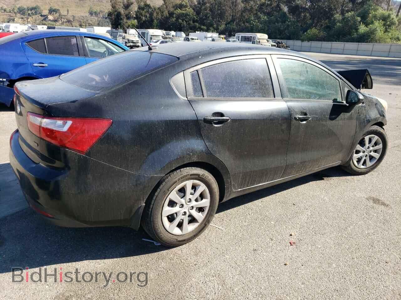 2014 KIA RIO - VIN: KNADM4A35E6407058 - Фото 3