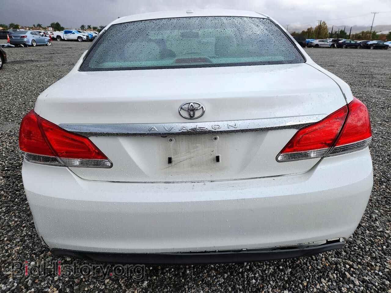 2011 TOYOTA AVALON - VIN: 4T1BK3DB6BU418778 - Фото 6