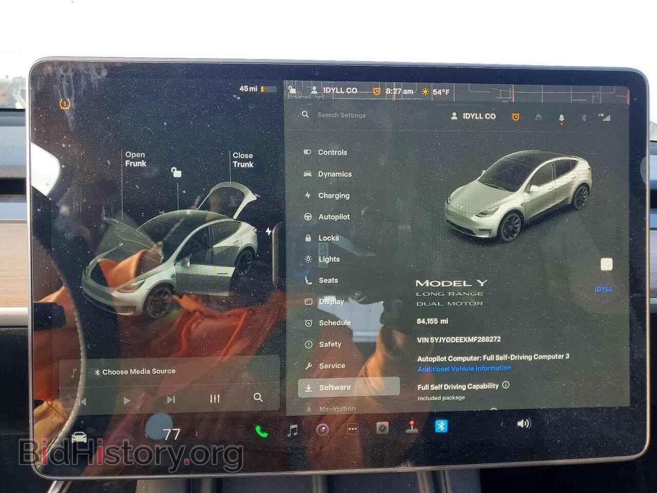 2021 TESLA MODEL Y - VIN: 5YJYGDEEXMF288272 - Photo 9
