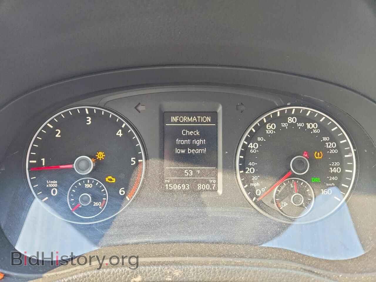 2014 VOLKSWAGEN PASSAT - VIN: 1VWBN7A37EC070805 - Фото 9
