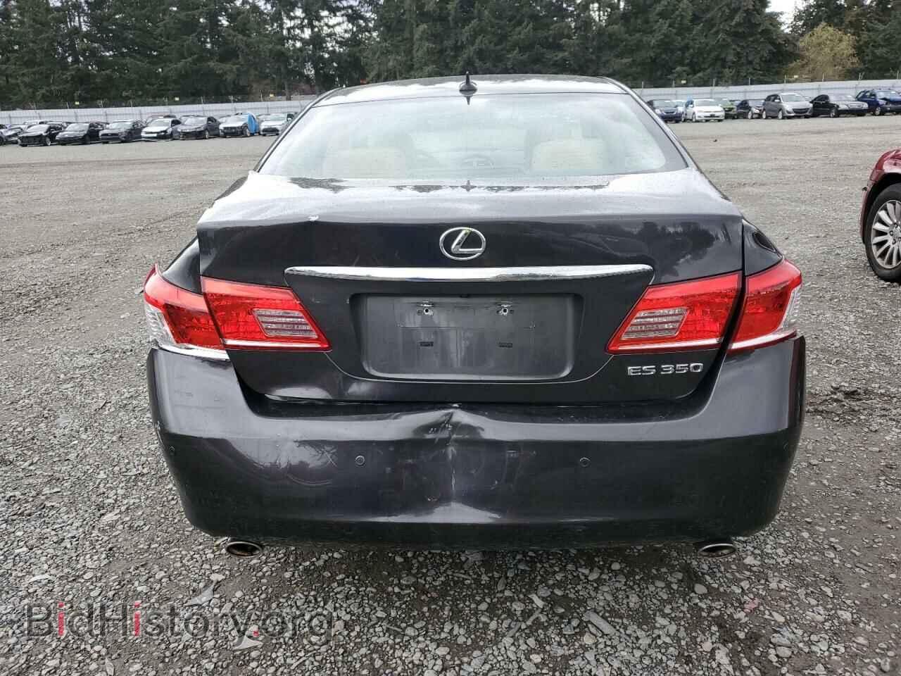 2011 LEXUS ES350 - VIN: JTHBK1EG5B2420003 - Фото 6
