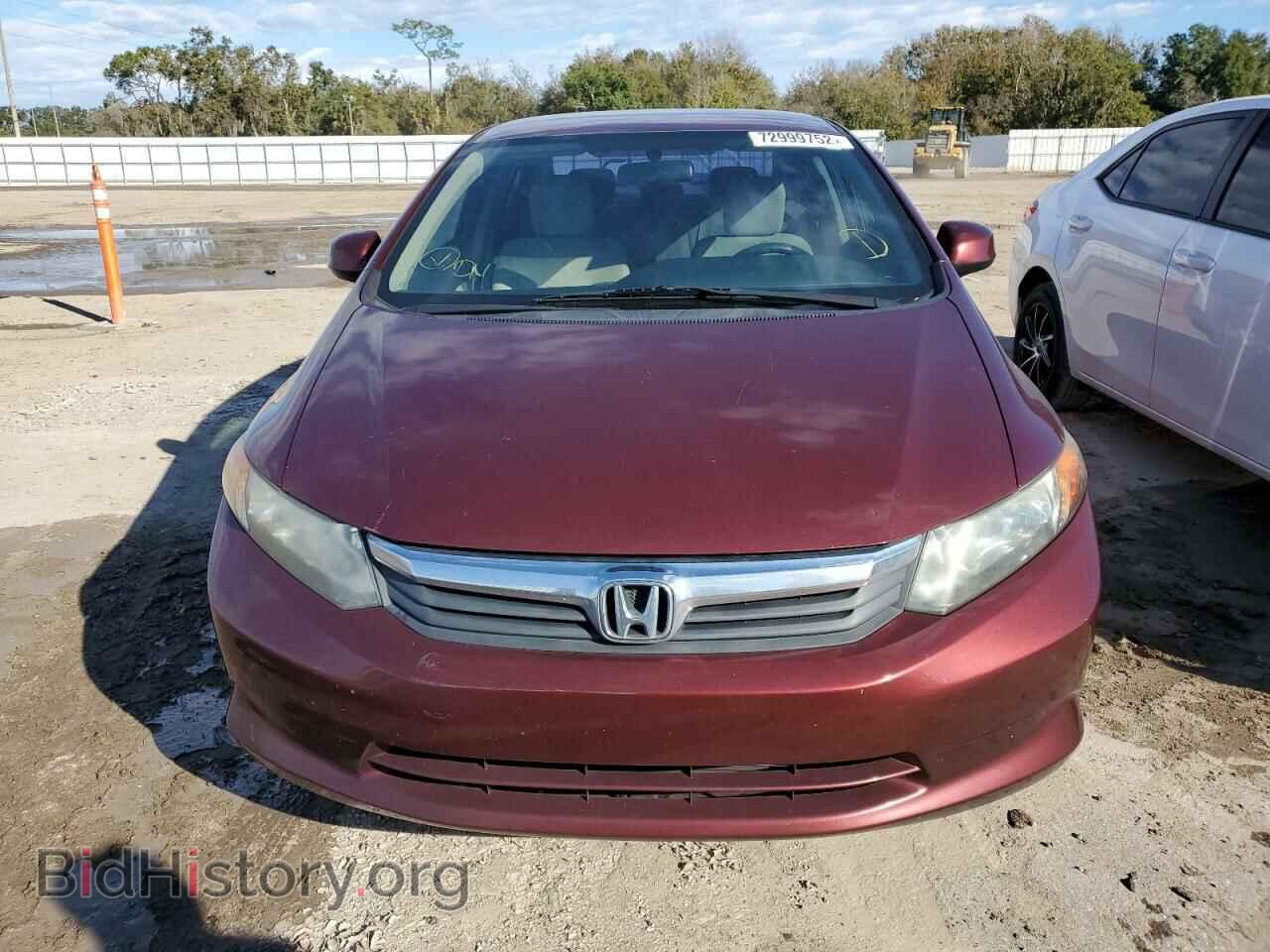 2012 HONDA CIVIC - VIN: 2HGFB2F55CH510588 - Фото 5