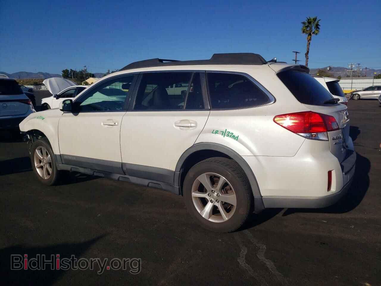 2014 SUBARU OUTBACK - VIN: 4S4BRBLC7E3296619 - Фото 2