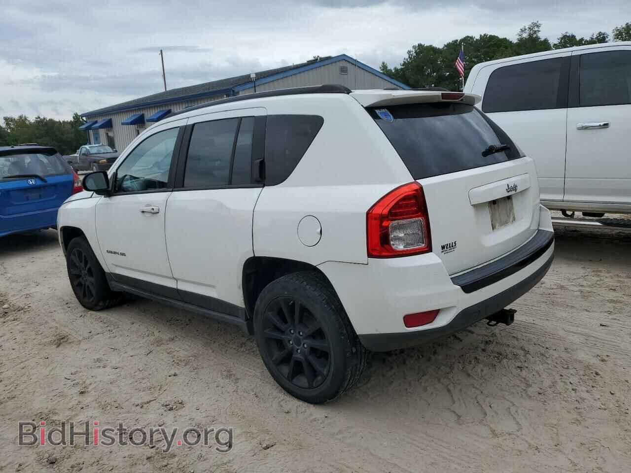 2012 JEEP COMPASS - VIN: 1C4NJCEB1CD696735 - Фото 2
