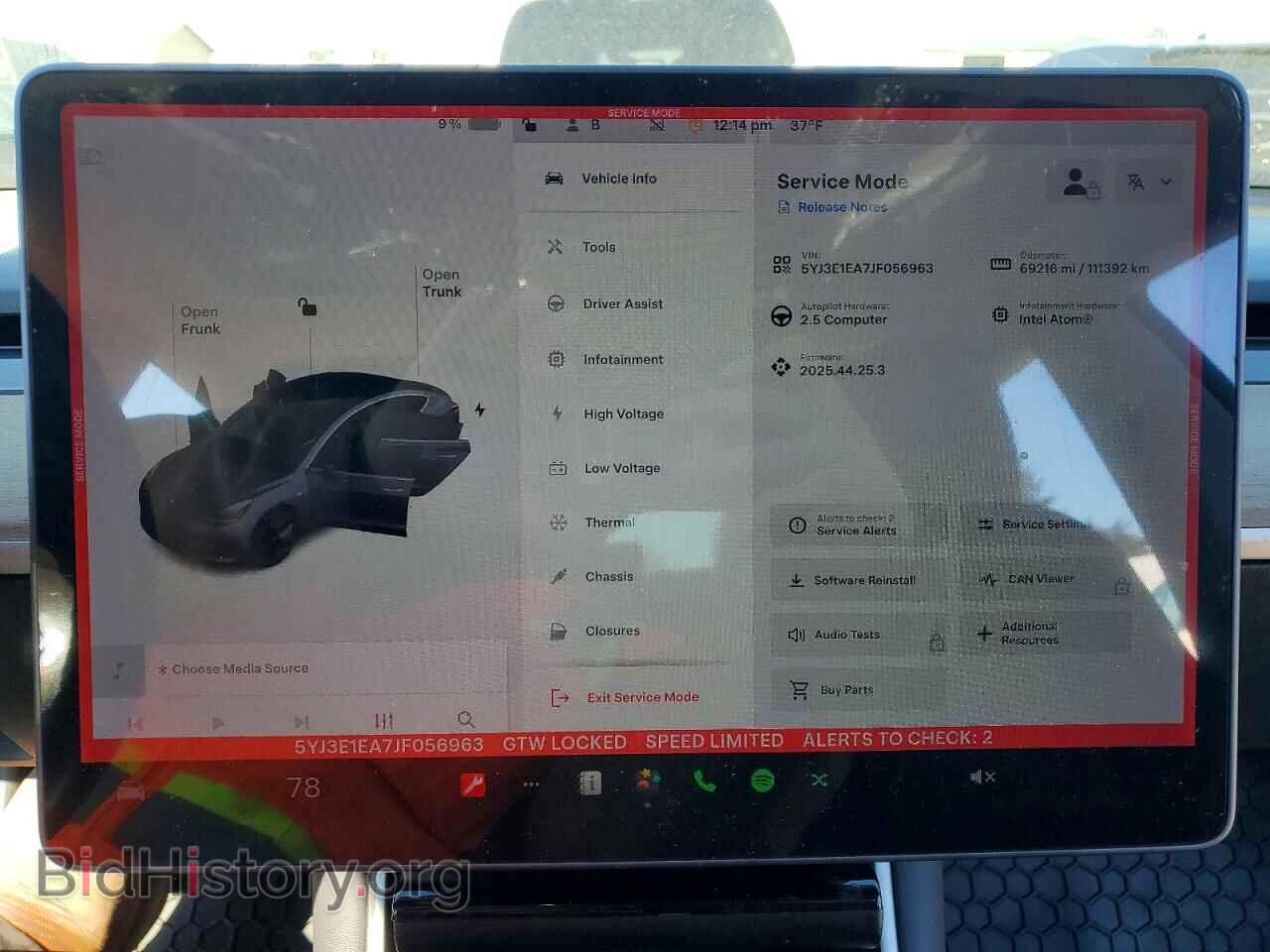 2018 TESLA MODEL 3 - VIN: 5YJ3E1EA7JF056963 - Photo 9