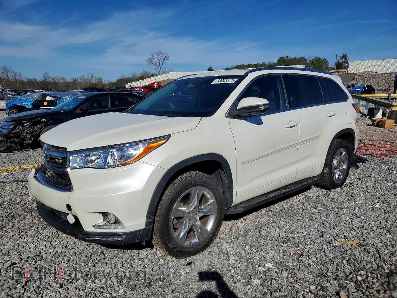 Фотография 5TDYKRFH4FS055667 - TOYOTA HIGHLANDER 2015