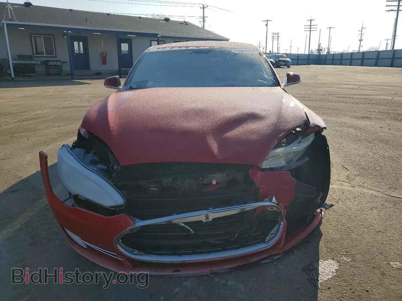 2014 TESLA MODEL S - VIN: 5YJSA1H15EFP39771 - Фото 5