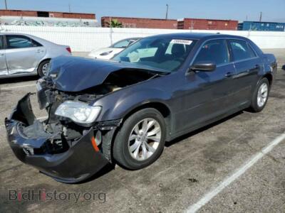 2015 Chrysler 300 Limited, серый — VIN 2C3CCAAG6FH932010, Copart