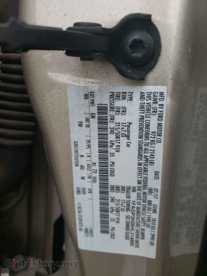 2017 FORD FOCUS - VIN: 1FADP3H26HL314885 - Photo 12