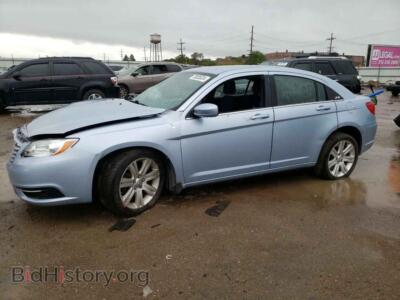2013 Chrysler 200 Touring, blue — VIN 1C3CCBBB6DN694897, Copart