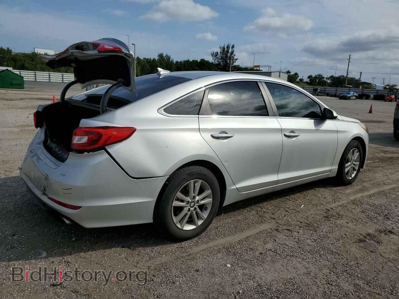 2017 HYUNDAI SONATA - VIN: 5NPE24AF7HH502416 - Фото 3