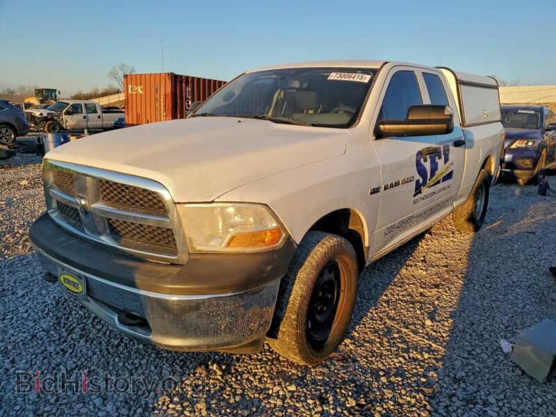2012 Dodge RAM 1500 ST (VIN 1C6RD7FT5CS126182) — фото 1 из 12, Copart, повреждение: задняя часть