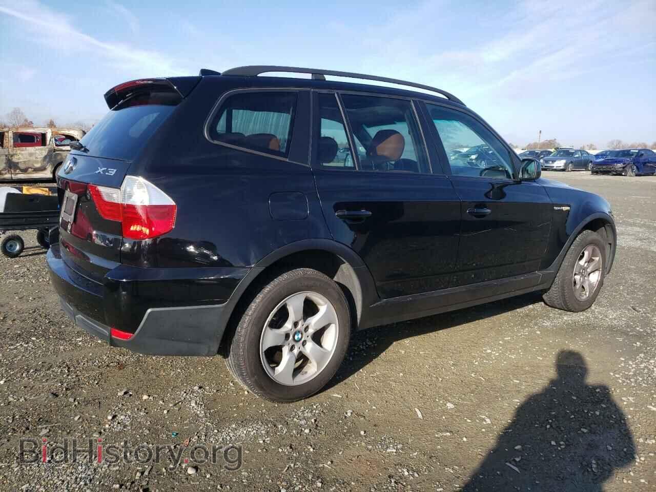 2007 BMW X3 - VIN: WBXPC93447WF13452 - Фото 3