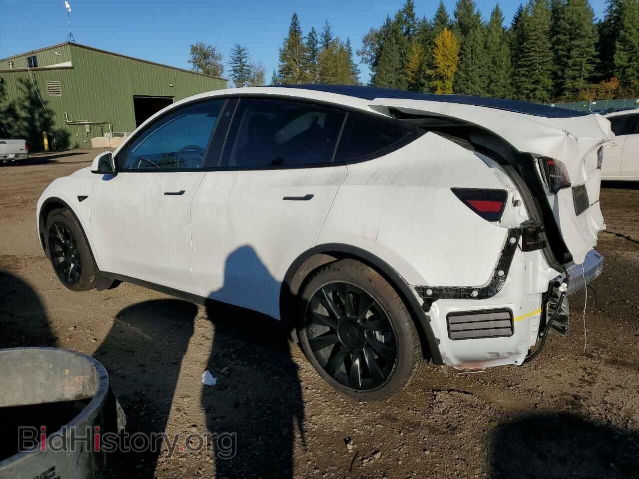 2022 TESLA MODEL Y - VIN: 7SAYGAEE0NF515570 - Фото 2