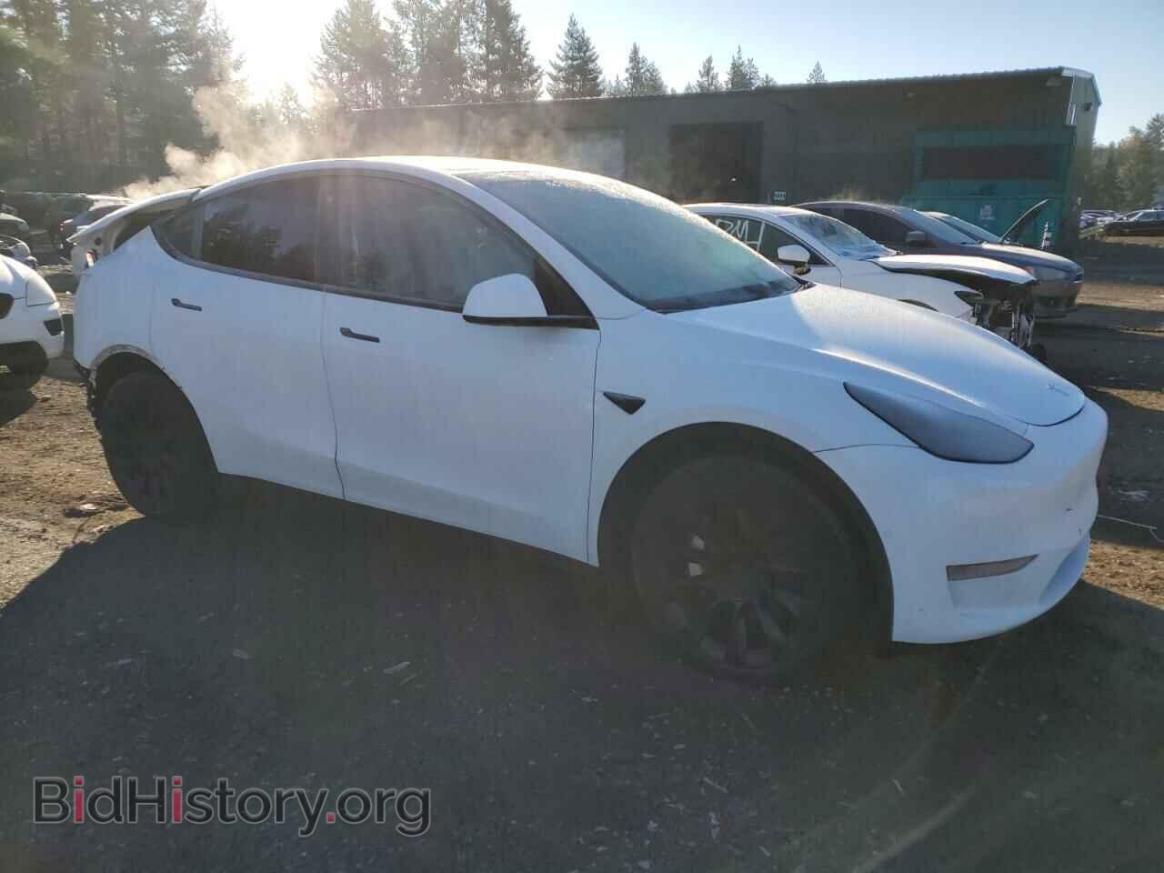 2022 TESLA MODEL Y - VIN: 7SAYGAEE0NF515570 - Фото 4