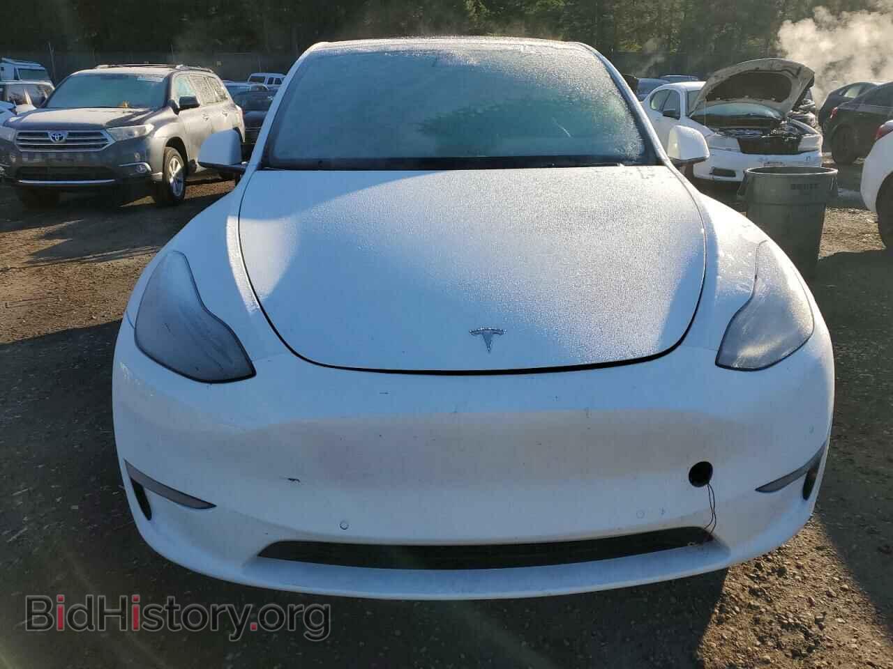2022 TESLA MODEL Y - VIN: 7SAYGAEE0NF515570 - Фото 5