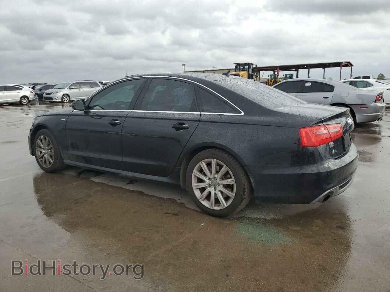 2013 AUDI A6 - VIN: WAUHGAFC1DN097611 - Фото 2