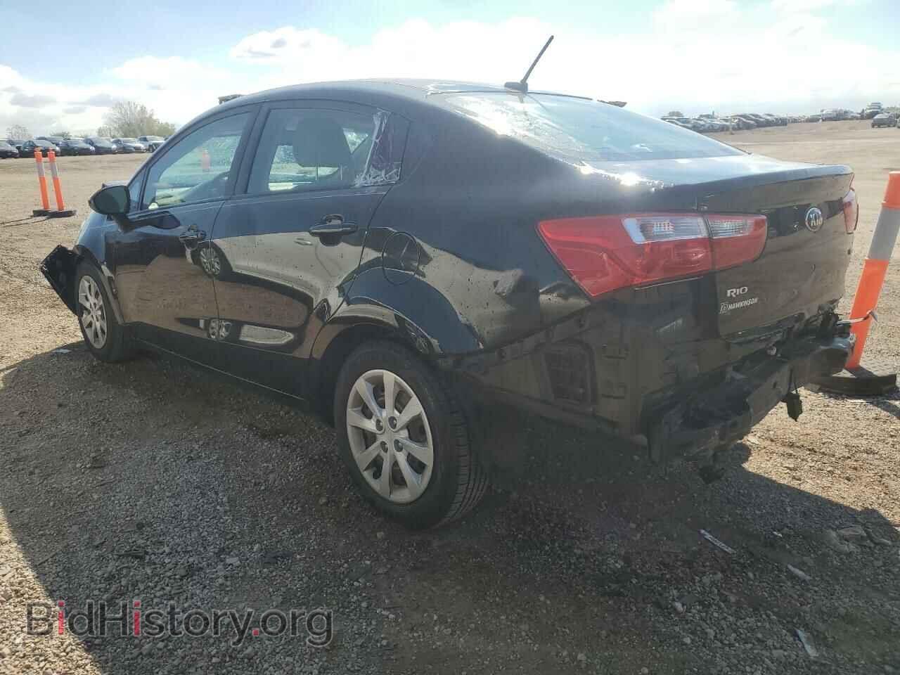 2013 KIA RIO - VIN: KNADM4A35D6293870 - Фото 2