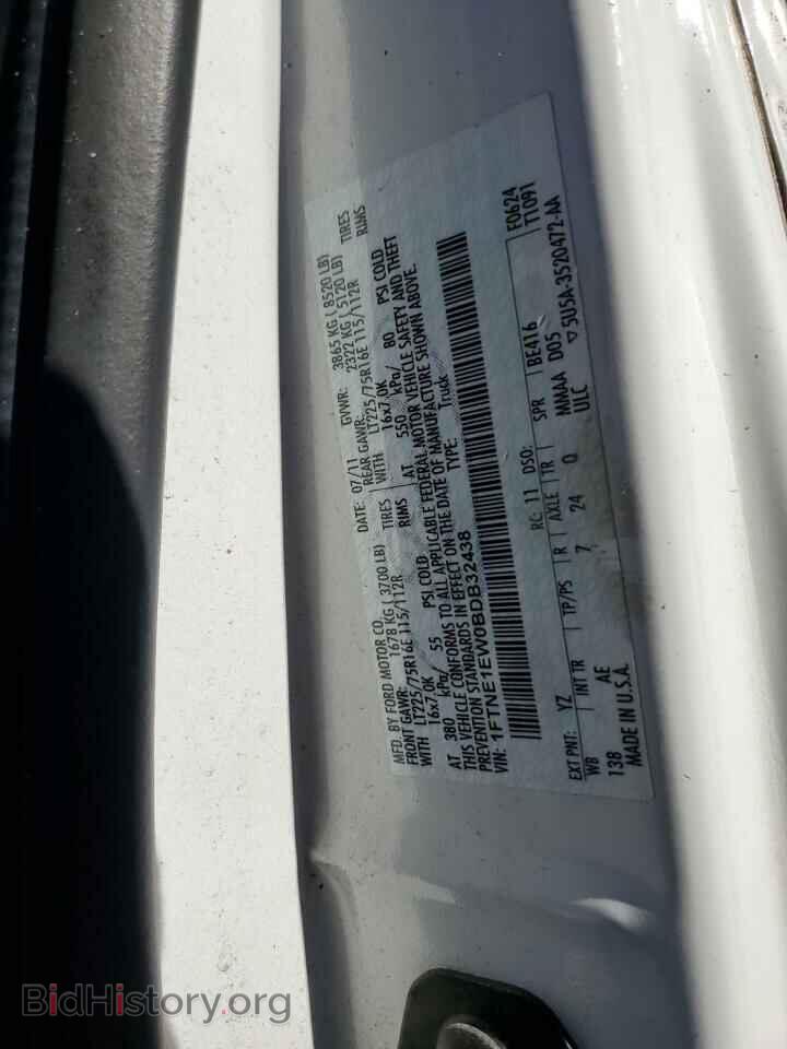 2011 FORD ALL Models - VIN: 1FTNE1EW0BDB32438 - Photo 13