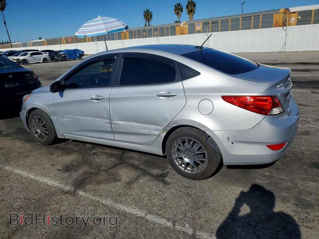 2013 HYUNDAI ACCENT - VIN: KMHCT4AE2DU523259 - Фото 2