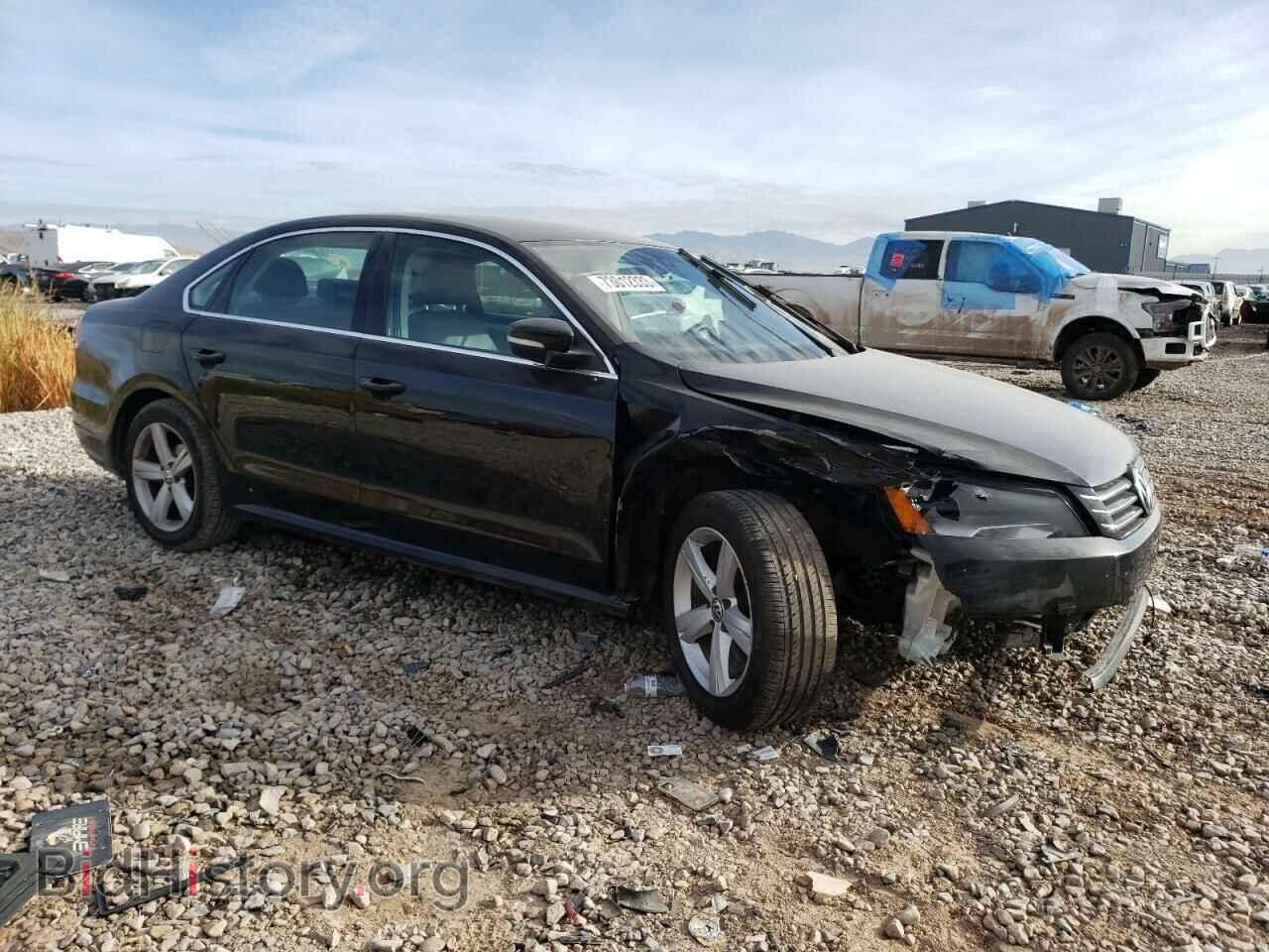 2013 VOLKSWAGEN PASSAT - VIN: 1VWBP7A34DC044476 - Фото 4