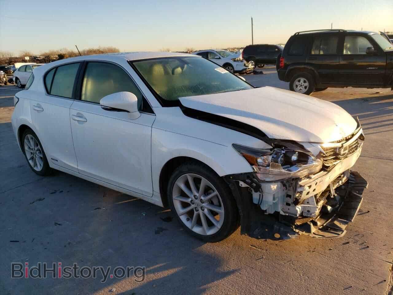 2012 LEXUS CT 200 - VIN: JTHKD5BH0C2108235 - Фото 4