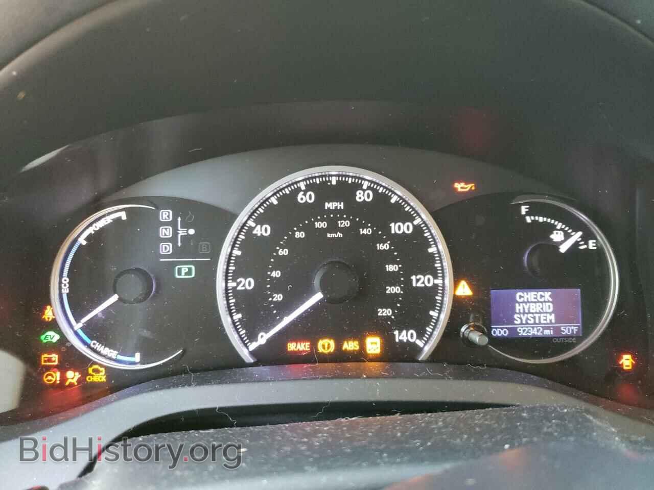 2012 LEXUS CT 200 - VIN: JTHKD5BH0C2108235 - Фото 9