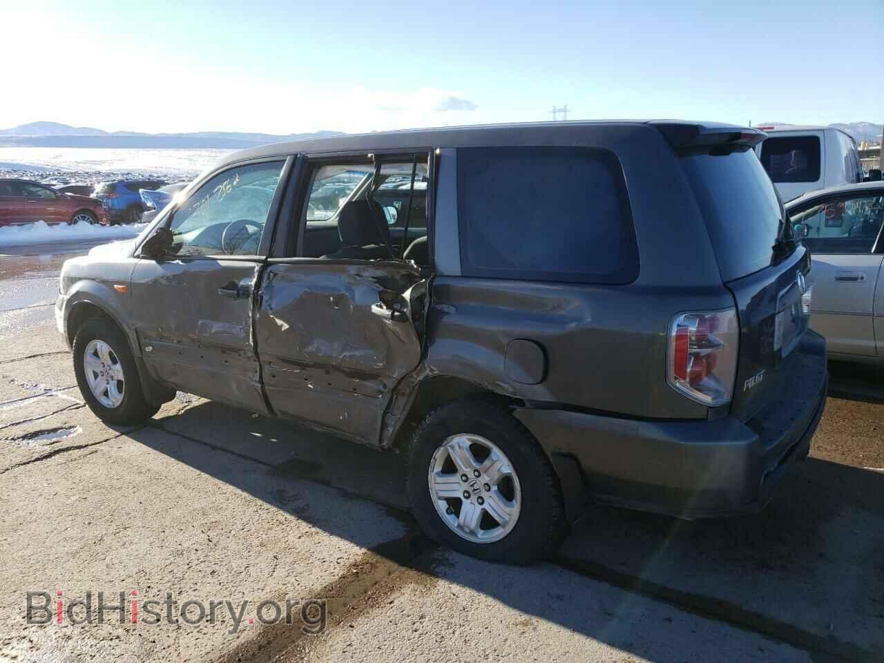 2007 HONDA PILOT - VIN: 2HKYF18157H521040 - Фото 2