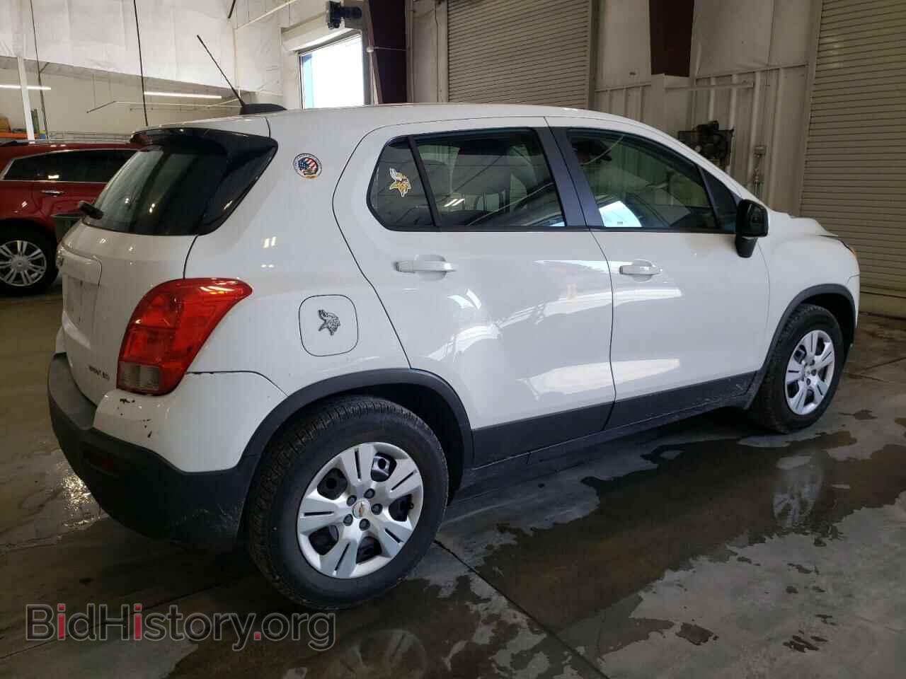 2016 CHEVROLET TRAX - VIN: 3GNCJKSB4GL265643 - Фото 3