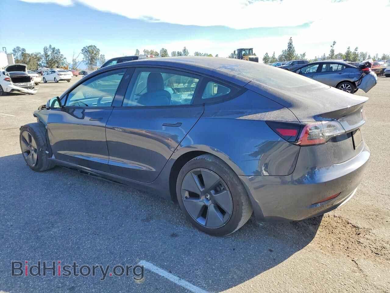 2022 TESLA MODEL 3 - VIN: 5YJ3E1EB2NF184574 - Фото 2