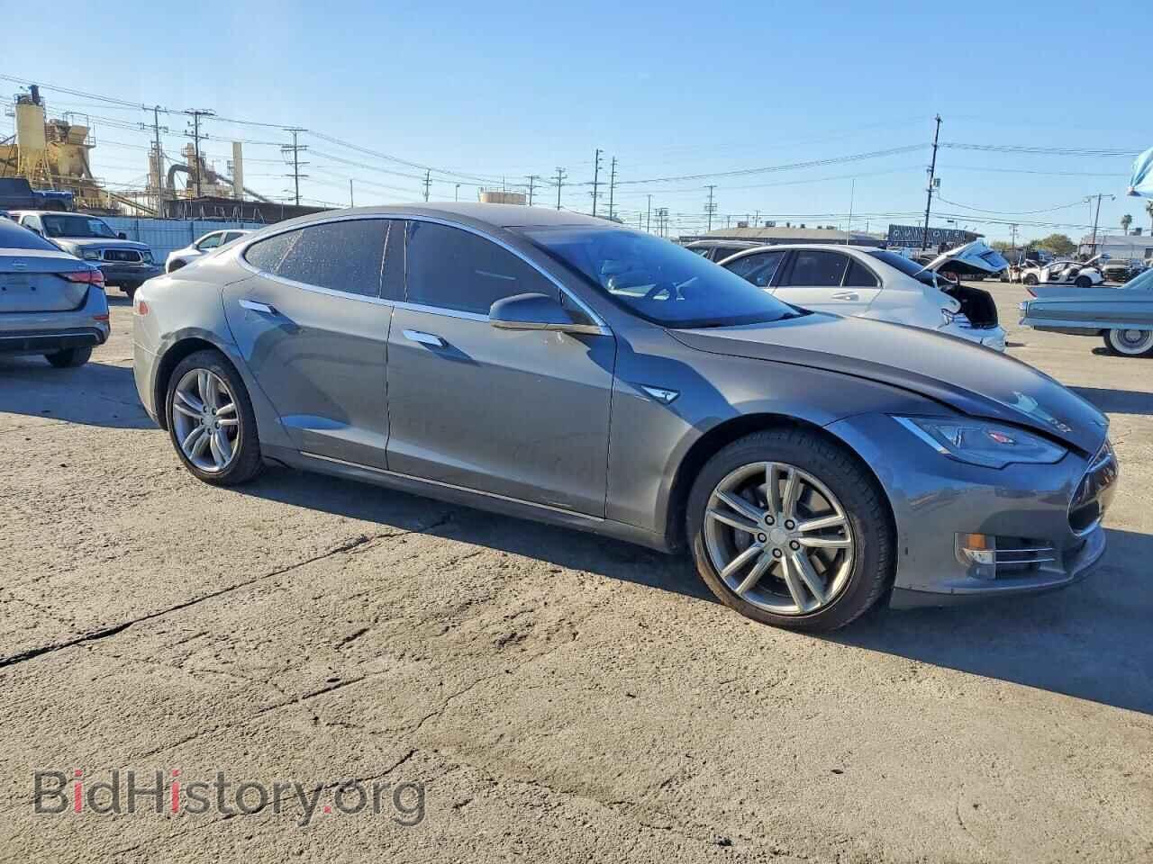 2014 TESLA MODEL S - VIN: 5YJSA1H18EFP38355 - Фото 4