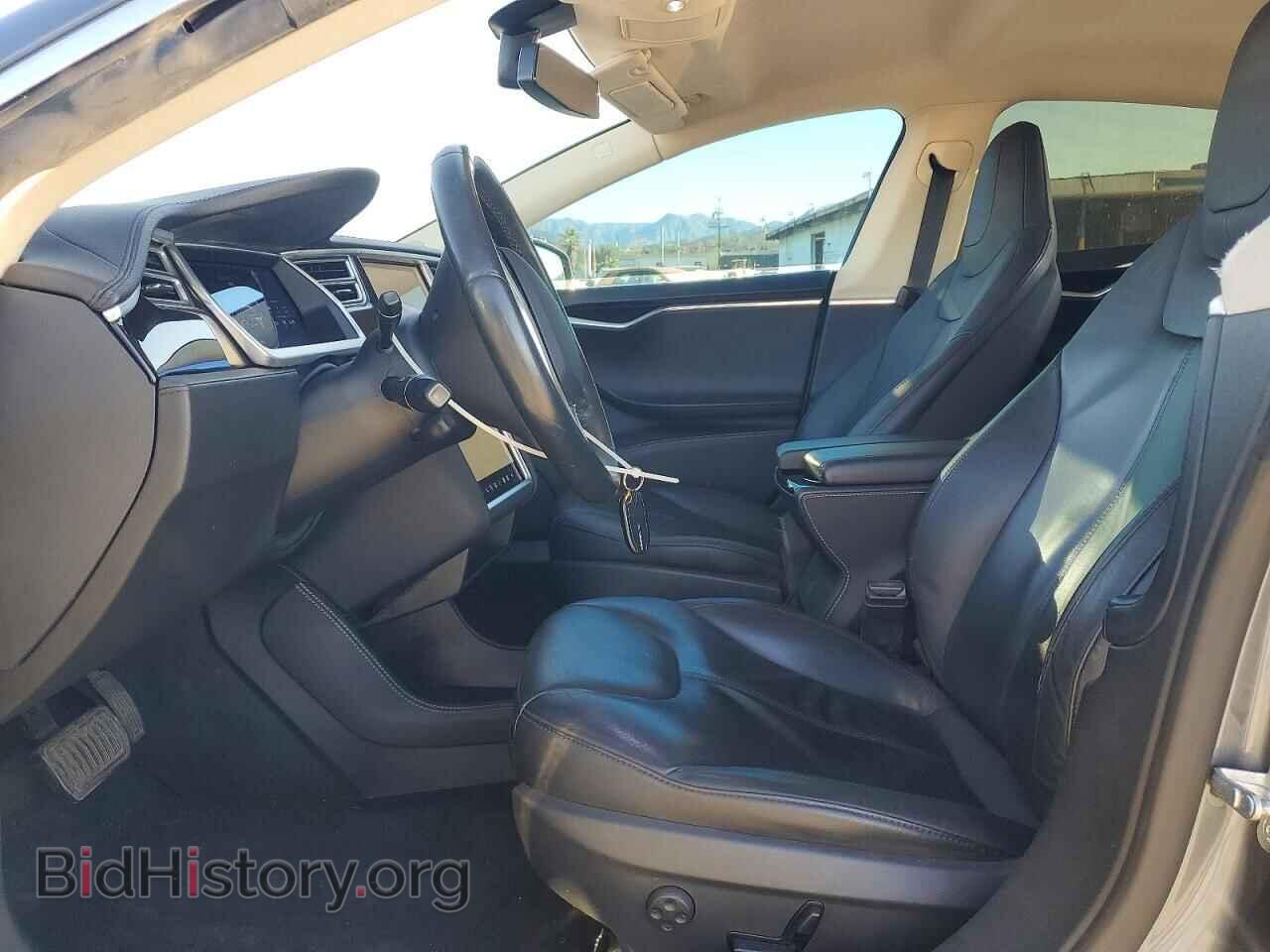2014 TESLA MODEL S - VIN: 5YJSA1H18EFP38355 - Фото 7