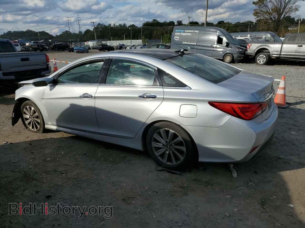 2014 HYUNDAI SONATA - VIN: 5NPEC4ACXEH832064 - Фото 2
