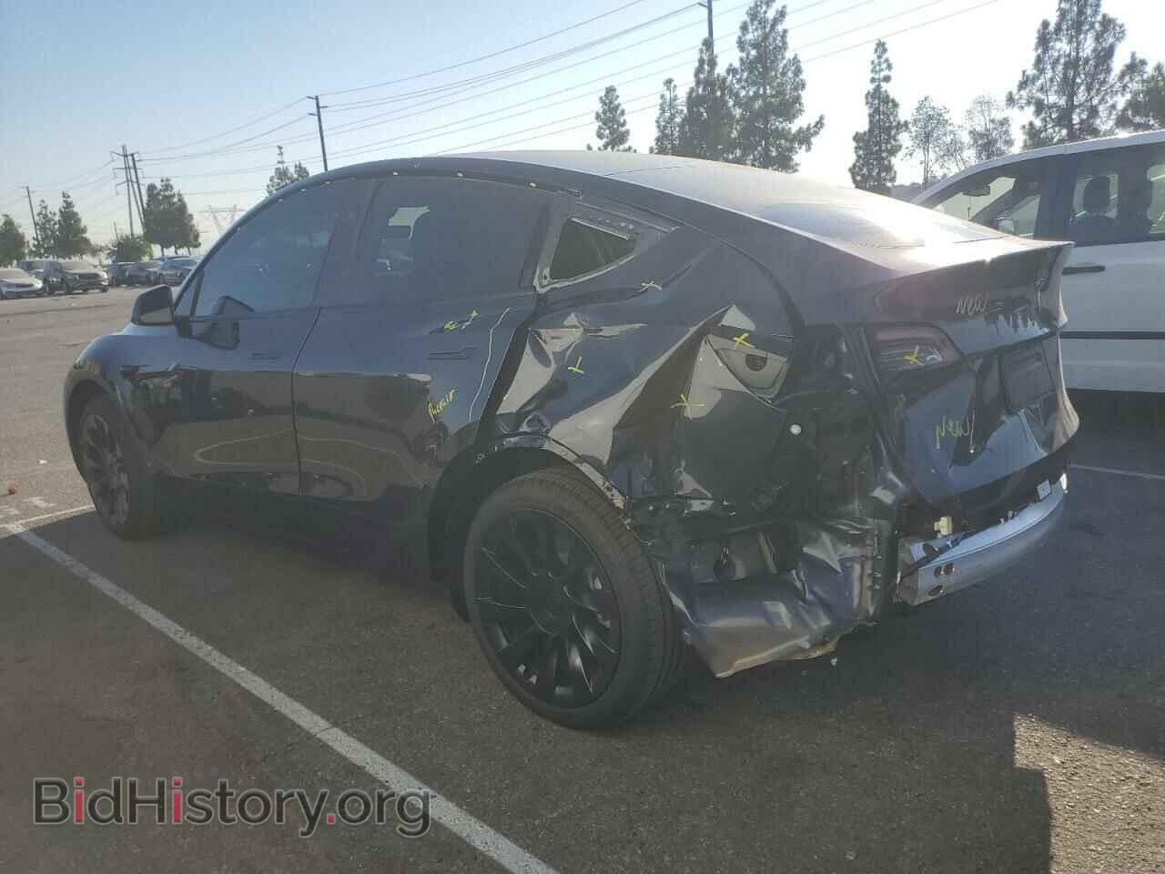 2024 TESLA MODEL Y - VIN: 7SAYGDEDXRF103509 - Фото 2