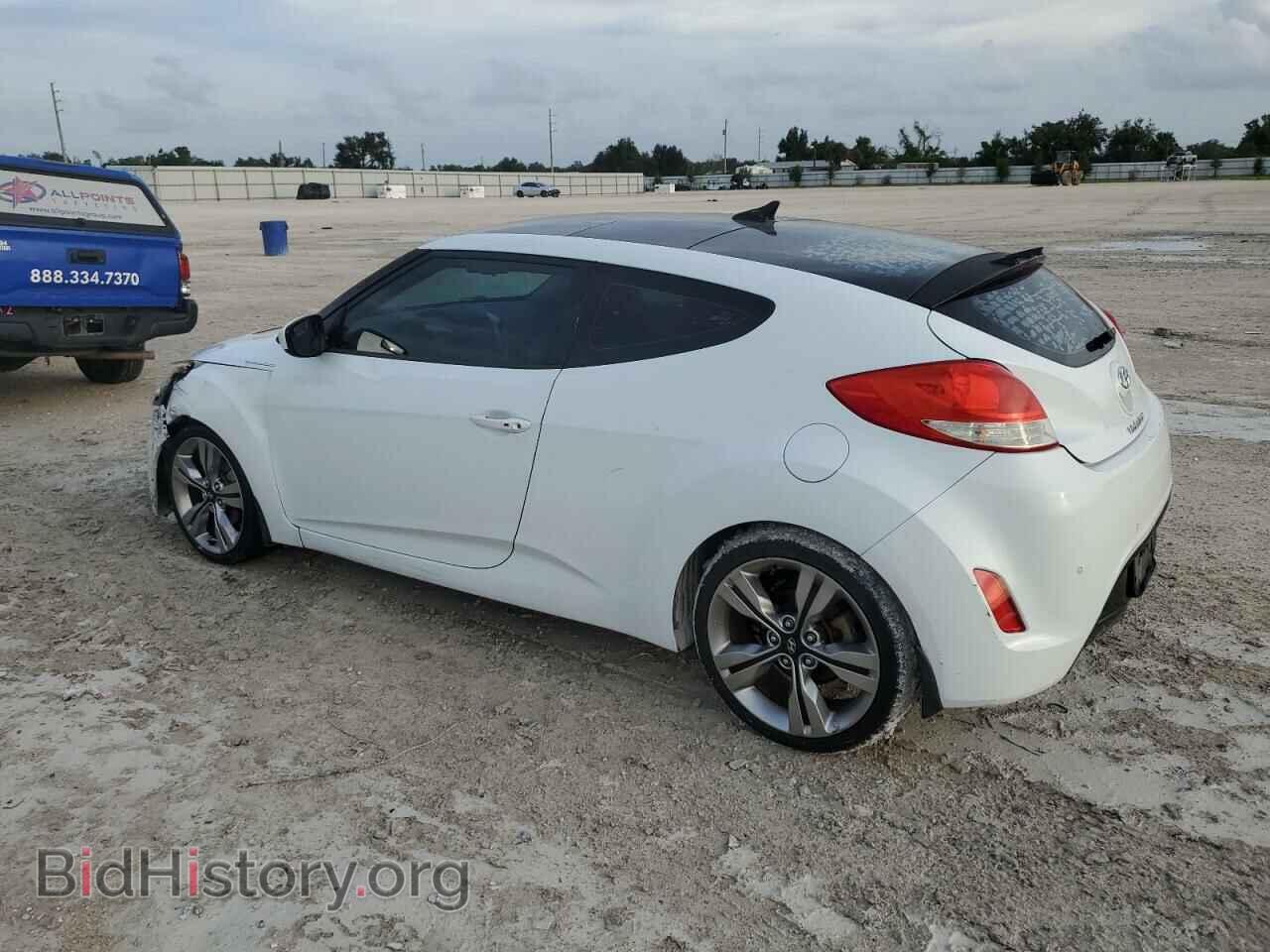 2012 HYUNDAI VELOSTER - VIN: KMHTC6AD4CU076435 - Фото 2