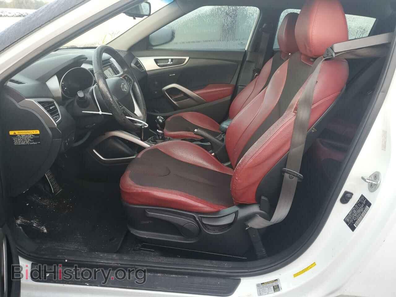 2012 HYUNDAI VELOSTER - VIN: KMHTC6AD4CU076435 - Фото 7