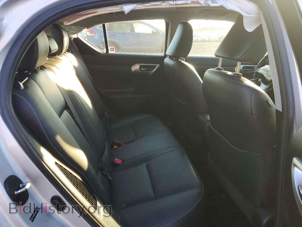 2012 LEXUS CT 200 - VIN: JTHKD5BH6C2109034 - Фото 10