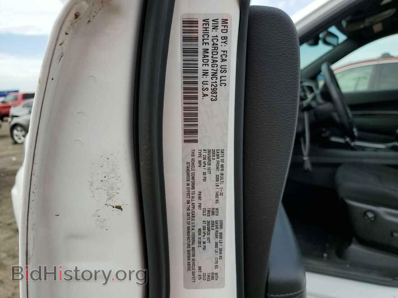 2022 DODGE DURANGO - VIN: 1C4RDJAG7NC129873 - Photo 13