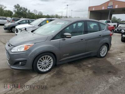 2013 Ford CMAX SEL, серый — VIN 1FADP5BU5DL500126, Copart