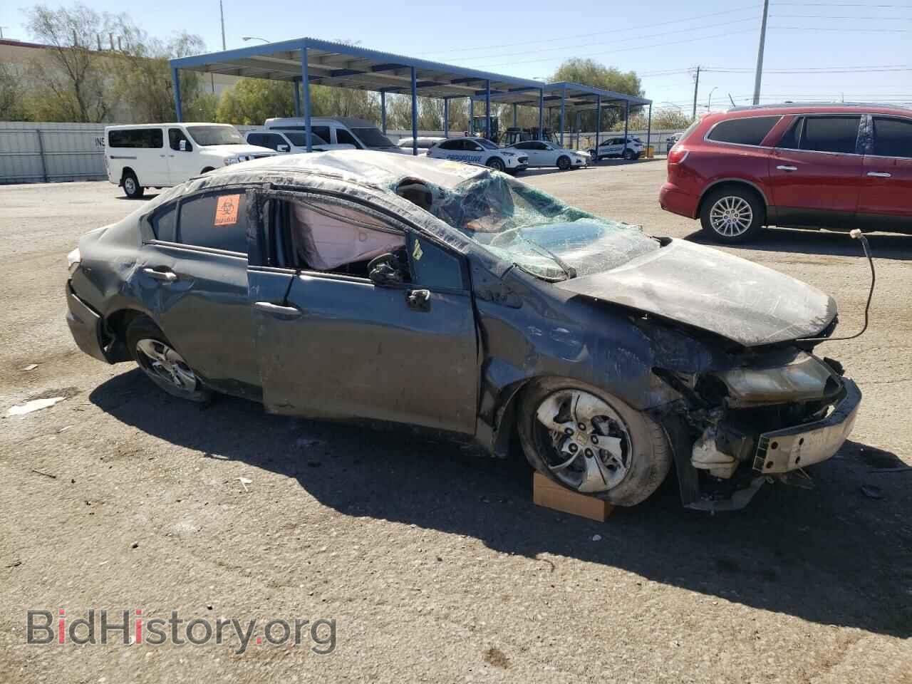 2013 HONDA CIVIC - VIN: 2HGFB2F54DH523124 - Фото 4