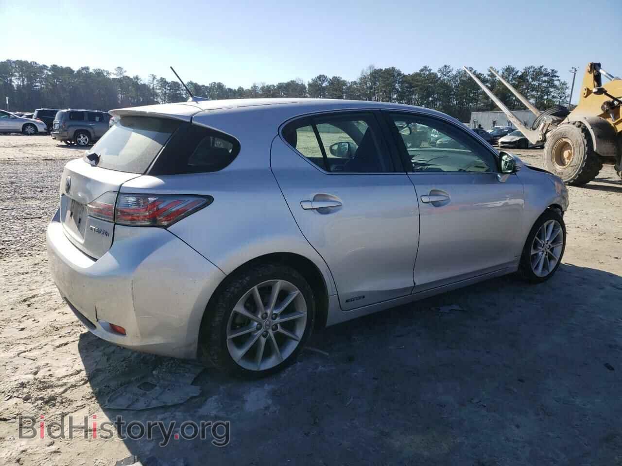 2012 LEXUS CT 200 - VIN: JTHKD5BH4C2120260 - Фото 3