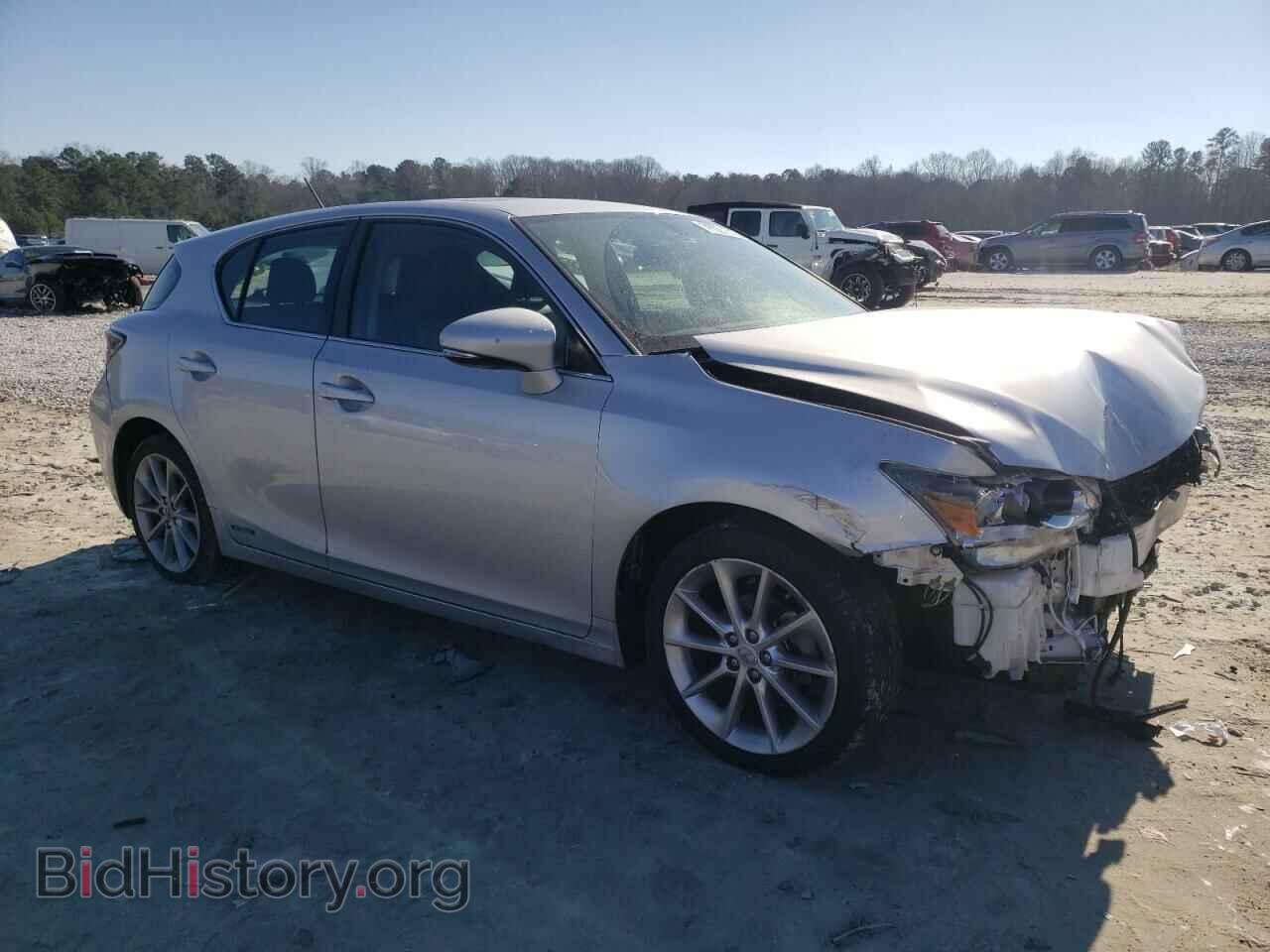 2012 LEXUS CT 200 - VIN: JTHKD5BH4C2120260 - Фото 4