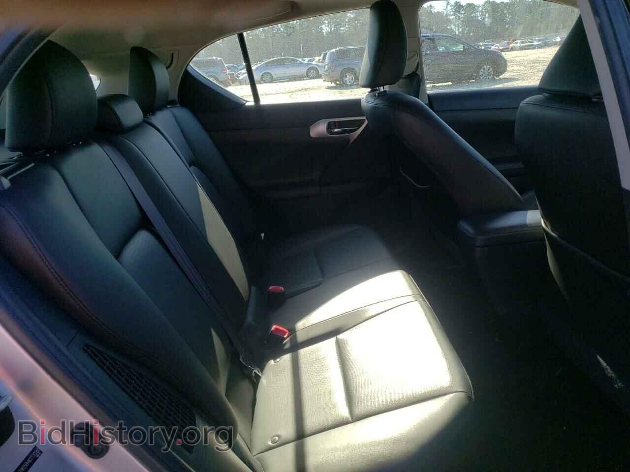 2012 LEXUS CT 200 - VIN: JTHKD5BH4C2120260 - Фото 10