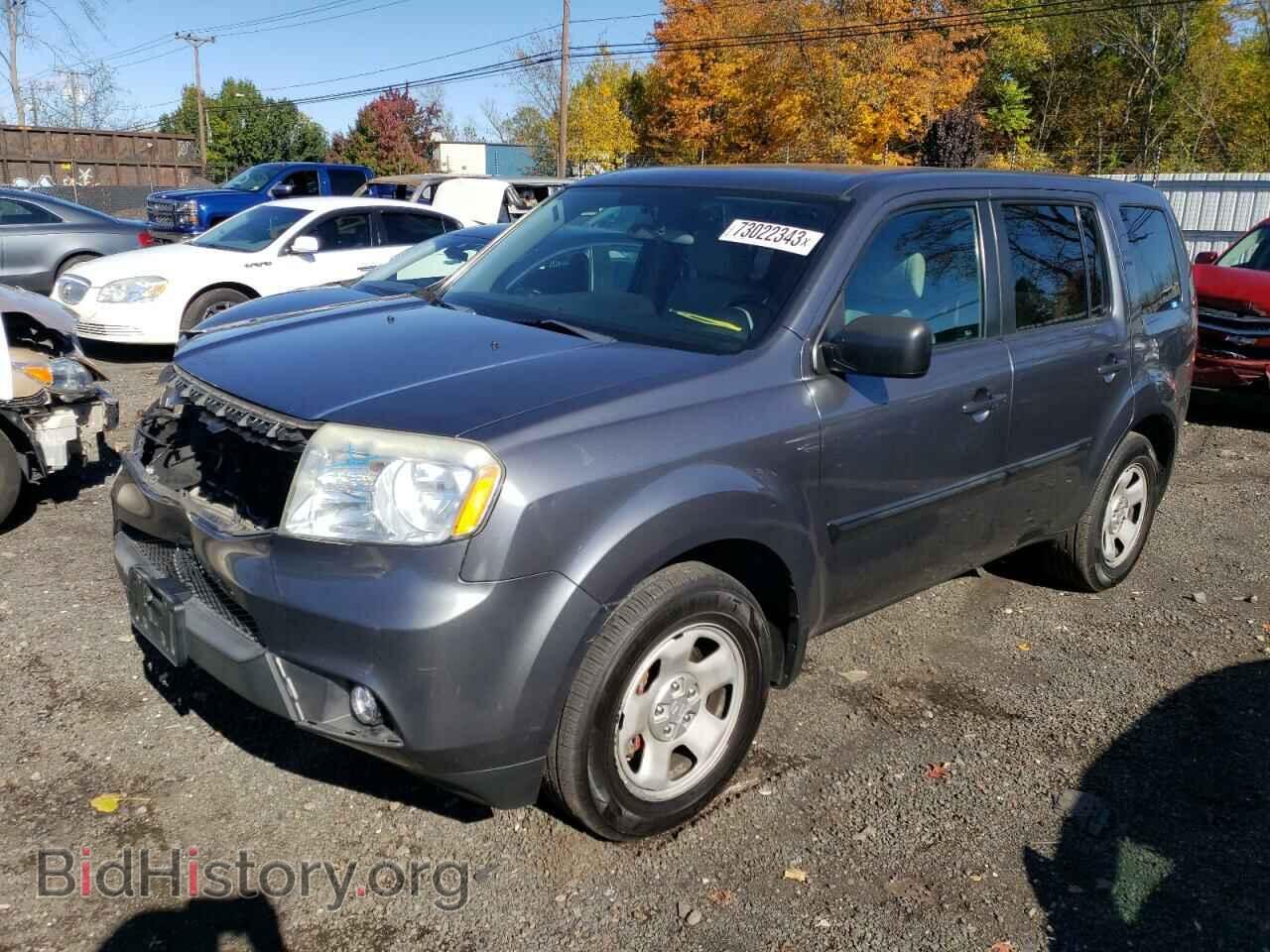 Фотография 5FNYF4H23DB044595 - HONDA PILOT 2013