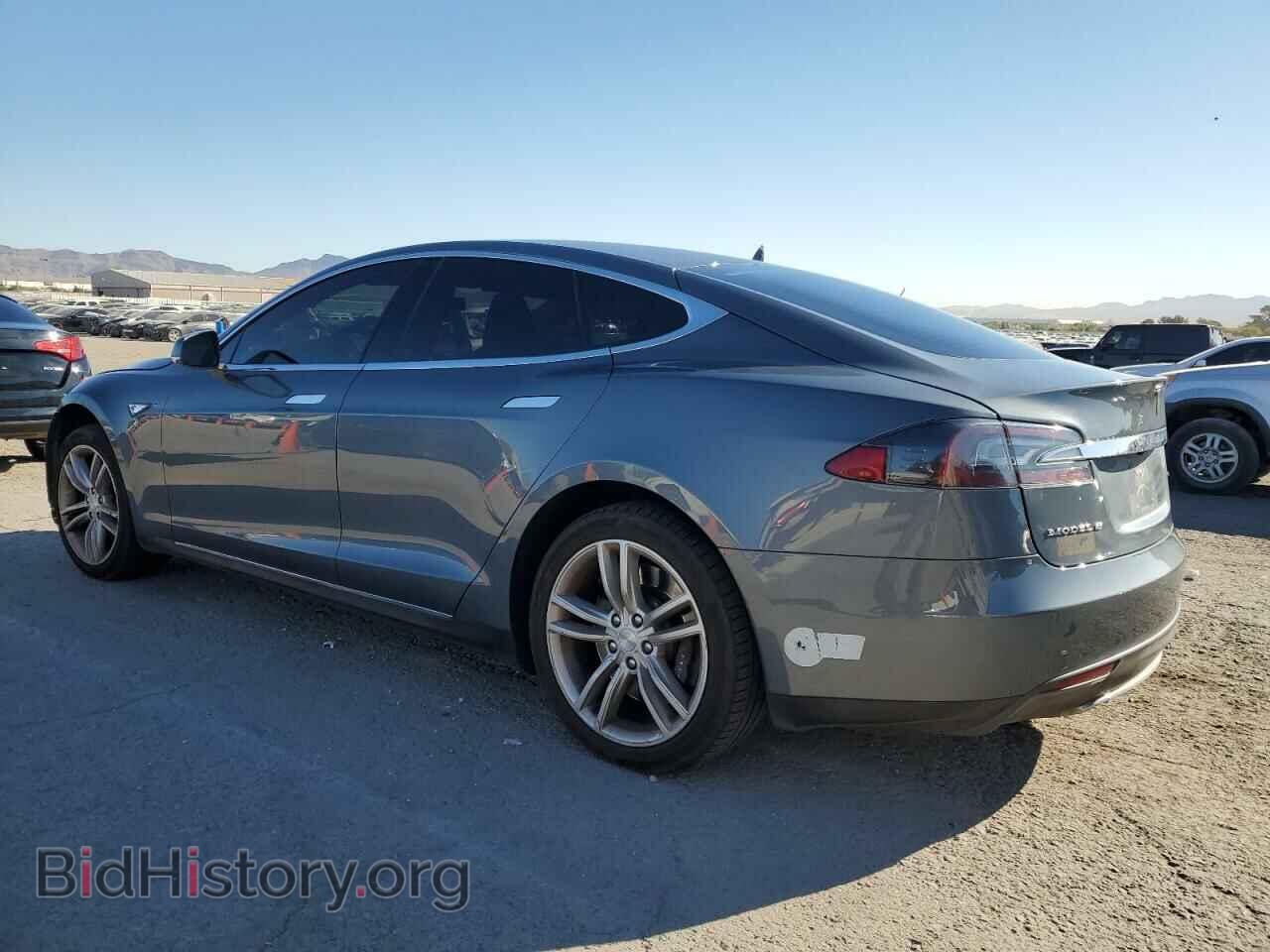 2014 TESLA MODEL S - VIN: 5YJSA1S1XEFP44635 - Фото 2
