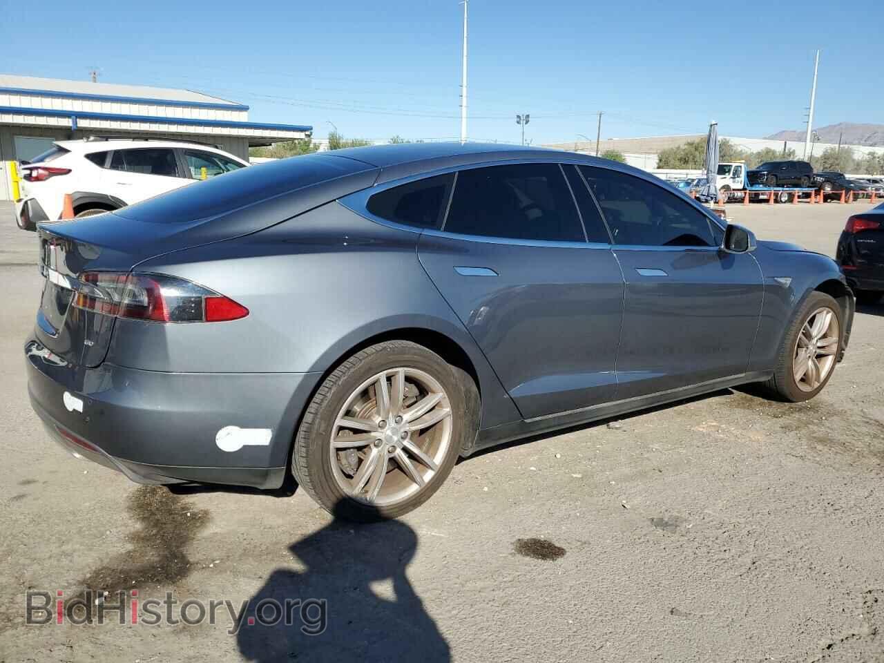 2014 TESLA MODEL S - VIN: 5YJSA1S1XEFP44635 - Фото 3