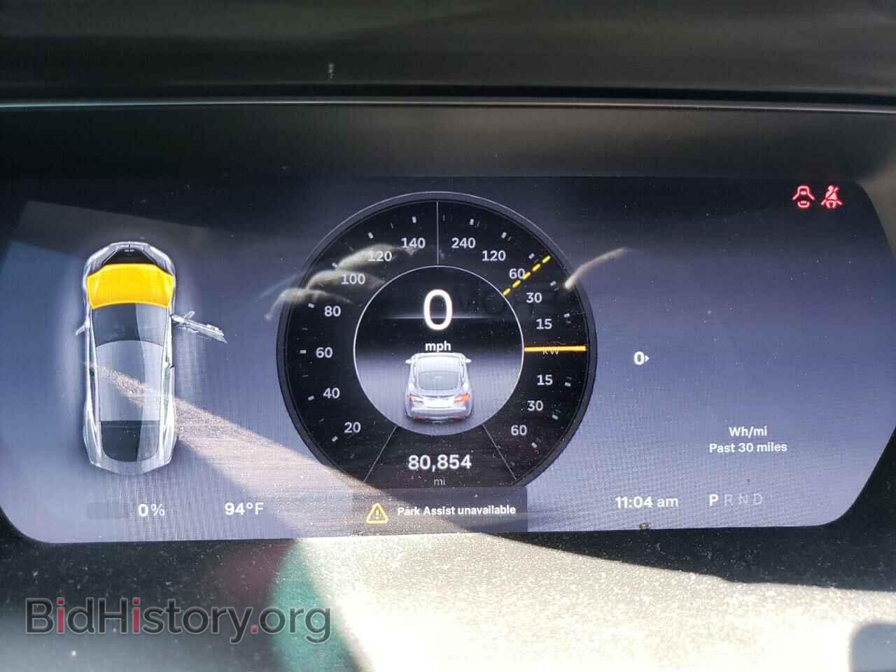 2014 TESLA MODEL S - VIN: 5YJSA1S1XEFP44635 - Фото 9