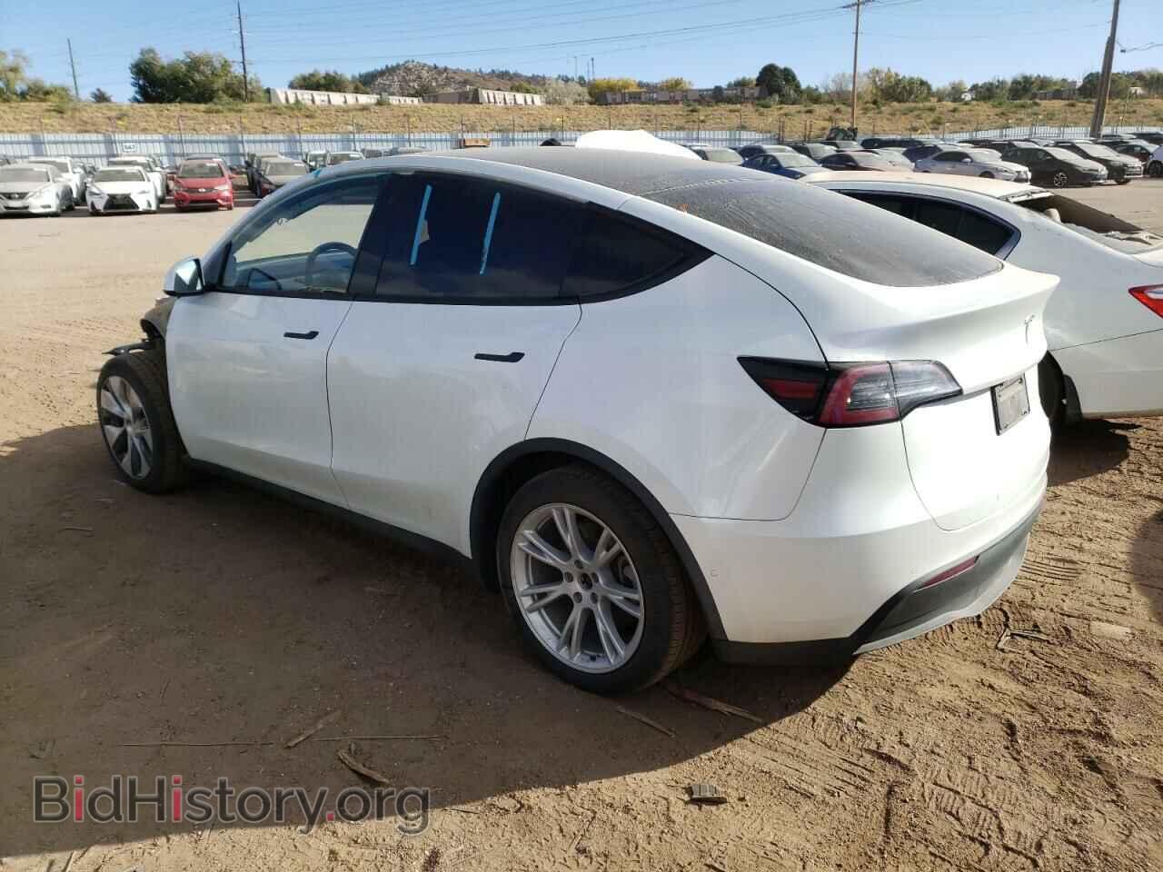 2020 TESLA MODEL Y - VIN: 5YJYGDEF6LF005762 - Фото 2