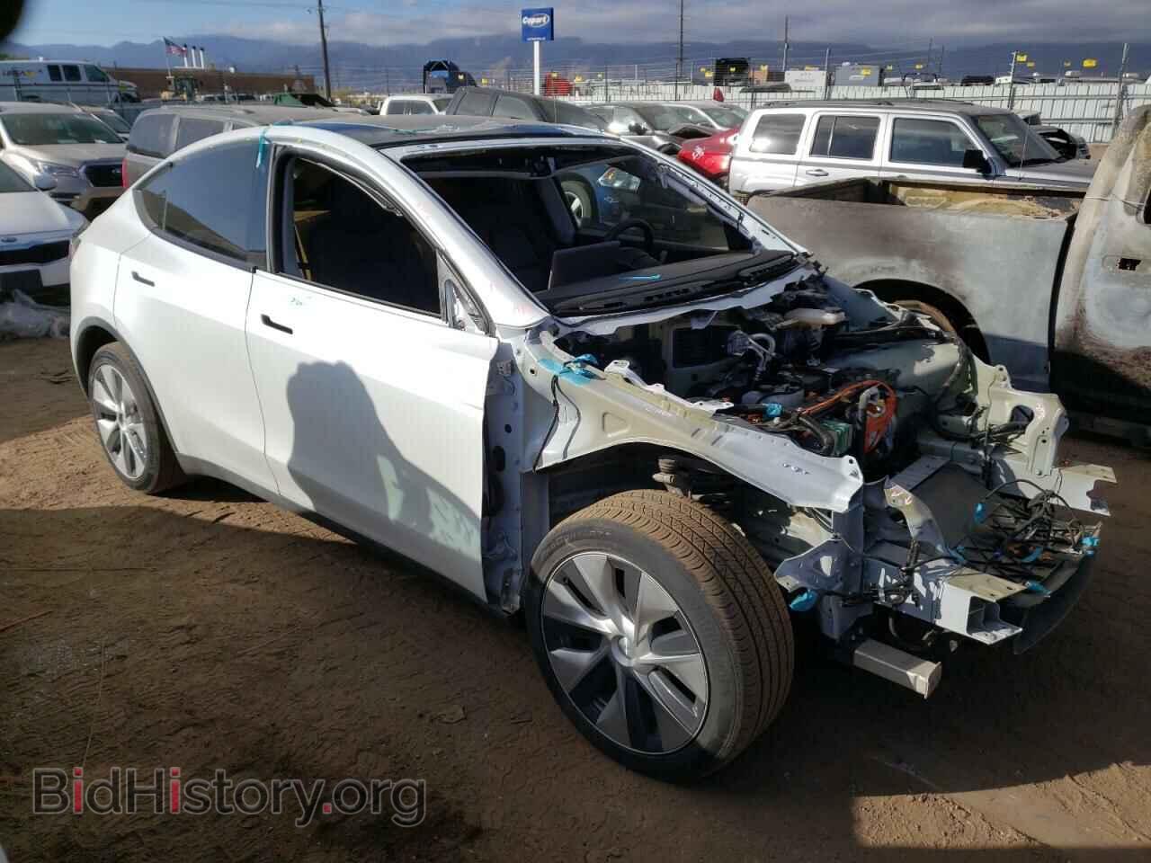 2020 TESLA MODEL Y - VIN: 5YJYGDEF6LF005762 - Фото 4