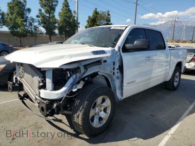 2022 RAM 1500 1500 Big H, white — VIN 1C6RREFG9NN217921, Copart